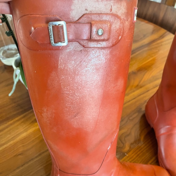 Hunter Tall Rain Boots, Women’s 9 - Picture 4 of 5